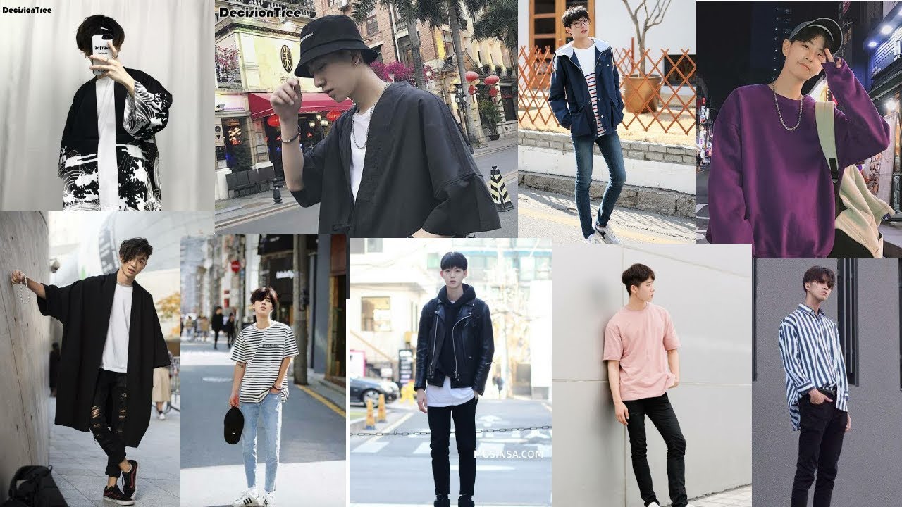 Korean Men vs Japanese Men Fashion Trendy Outfit 2019.