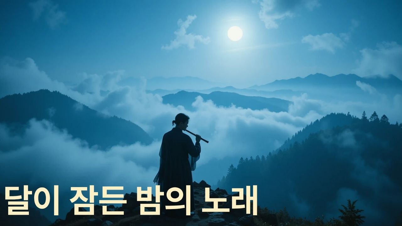 [달이 잠든 밤의 노래] 고요한 밤을 감싸는 달빛의 선율