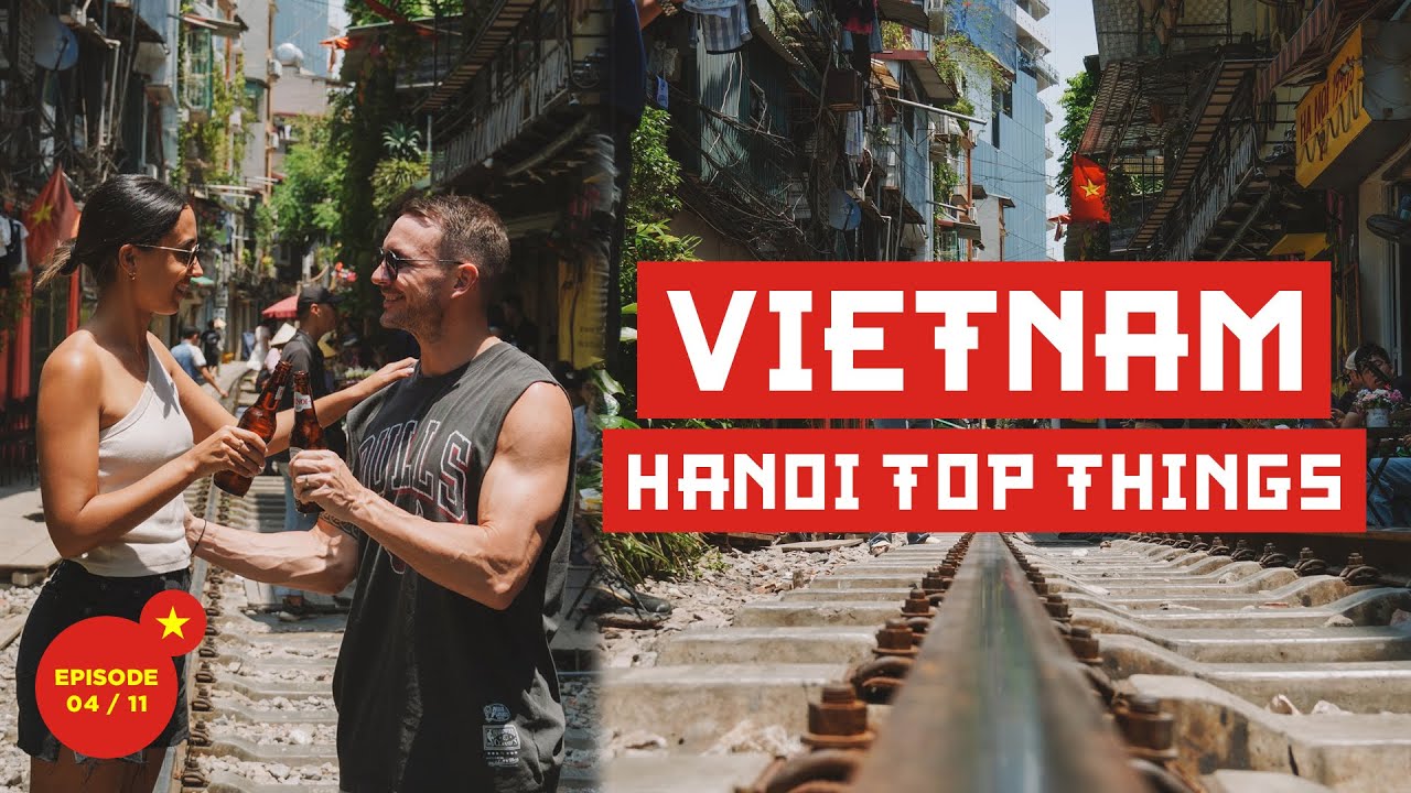 First Impressions of HANOI (With Prices) | Train Street is WILD 🤯  | Vlog 4 of 11