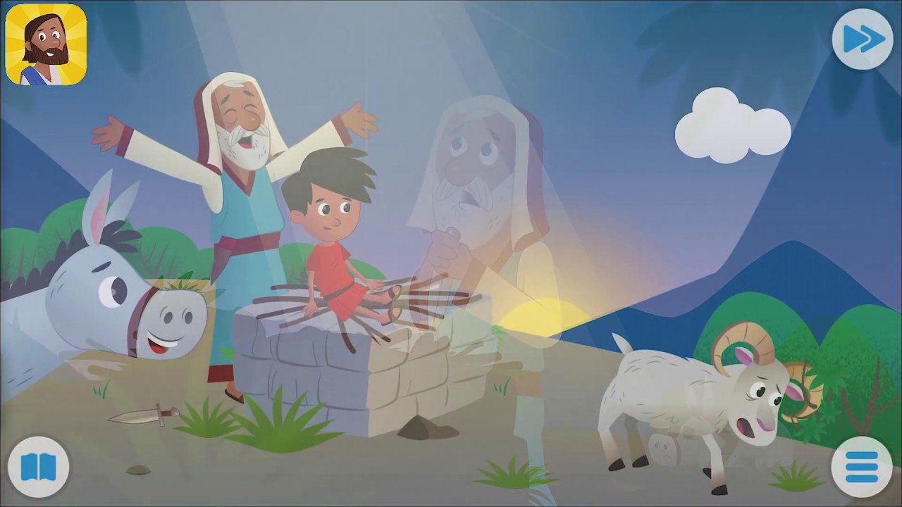 Abrahams große Prüfung - Bibel App für Kinder