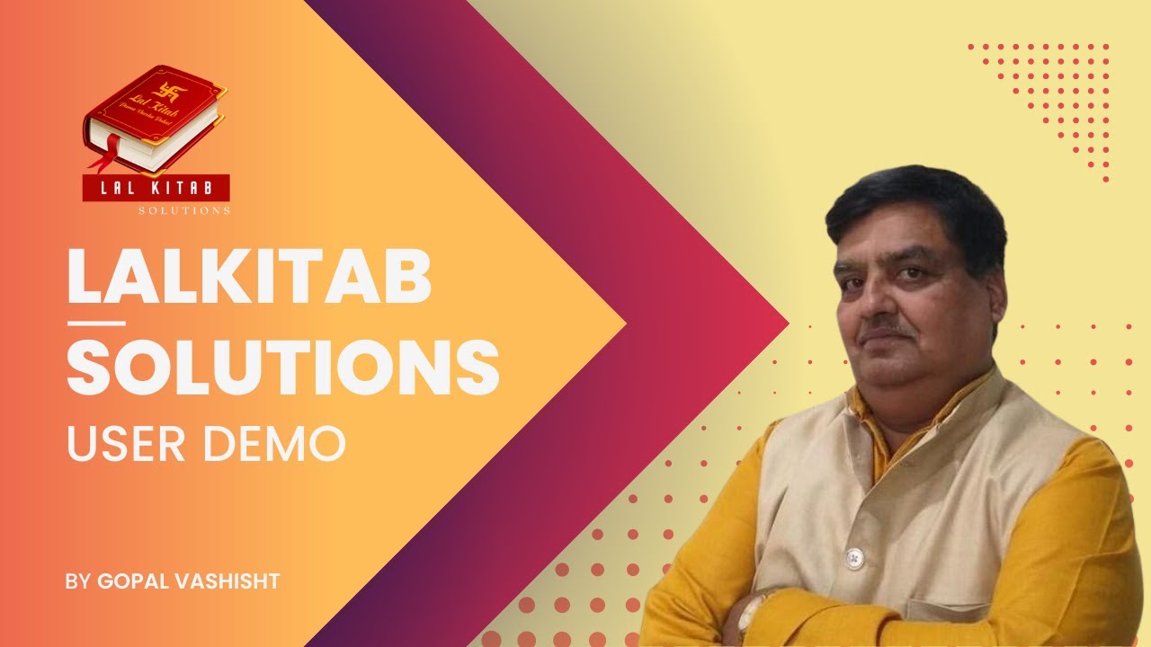 Lal Kitab Automation Software - Lal Kitab Solutions by Acharya Gopal Vashisht