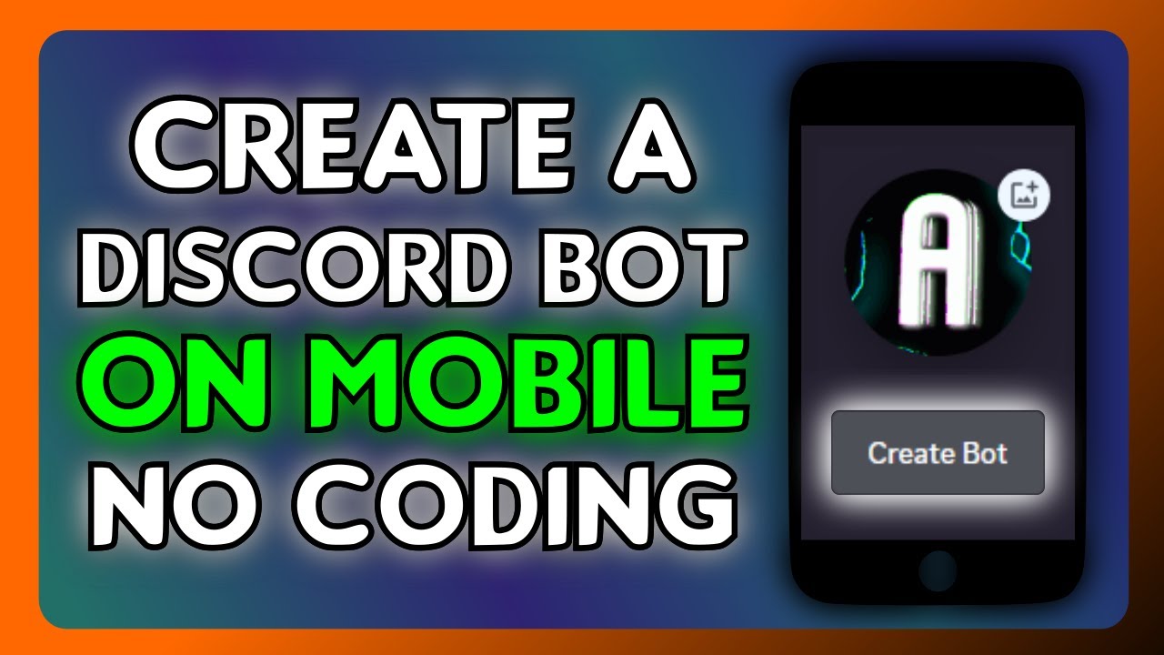 How To Create a Discord Bot With Custom Commands On Mobile With Zero Coding in 2024!!!