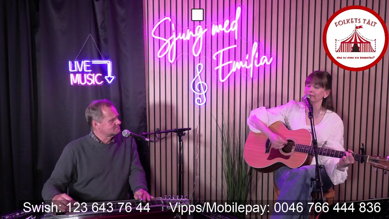 🎼🩷 Sjung med Emilia LIVE 7 maj 2025