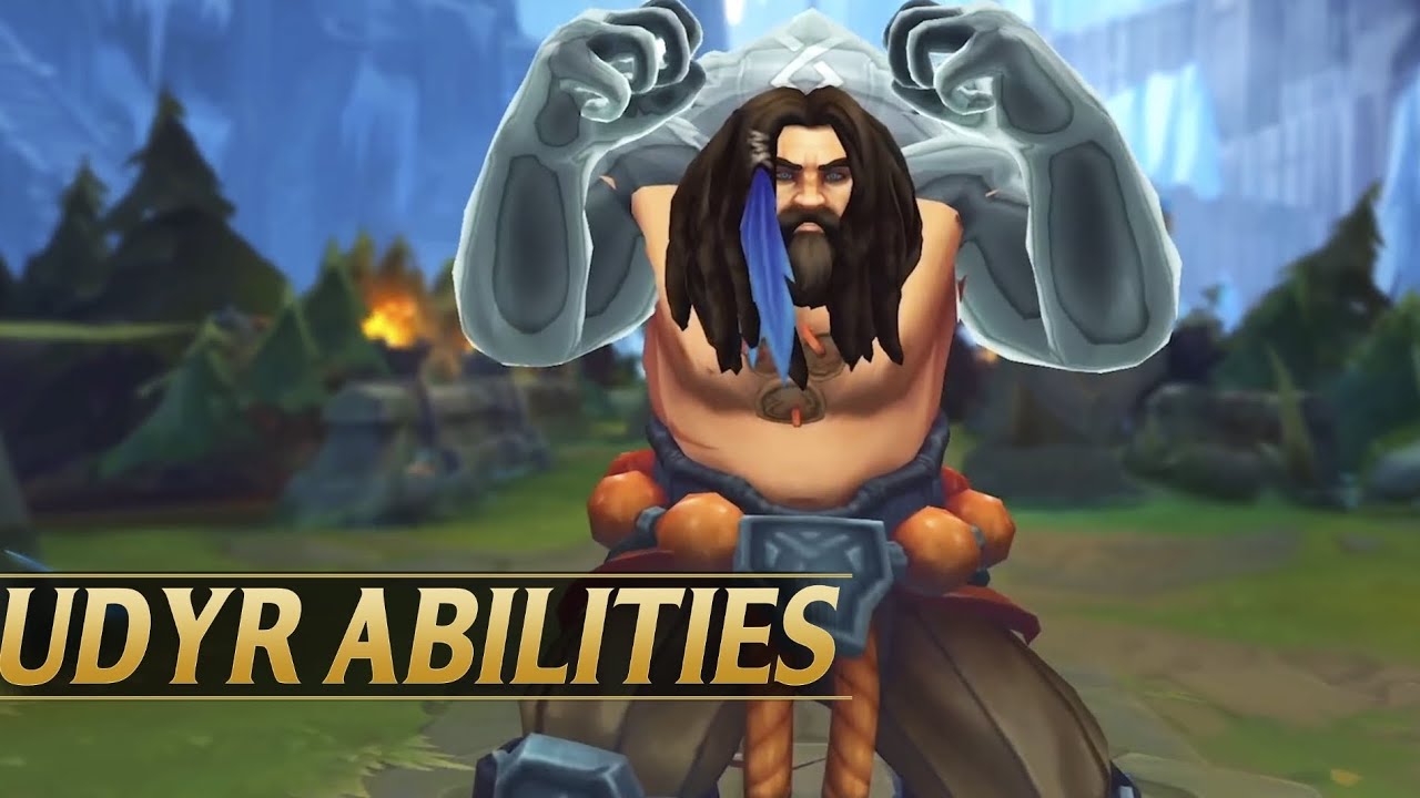 UDYR REWORK GAMEPLAY ABILITIES EXPLAINED - League of Legends