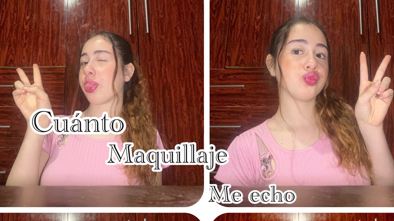 Cuanto maquillaje me hecho… 