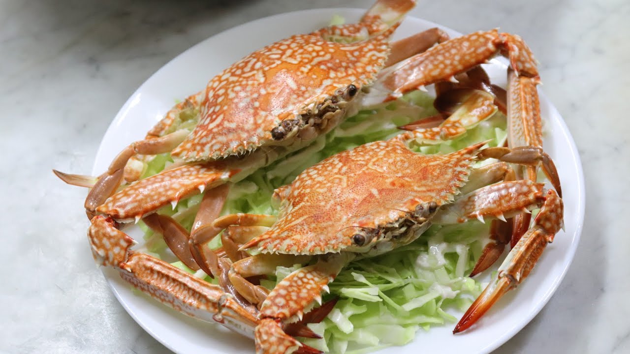 Crab Cooking with English Subtitle طريقة طهي السلطعون 🦀