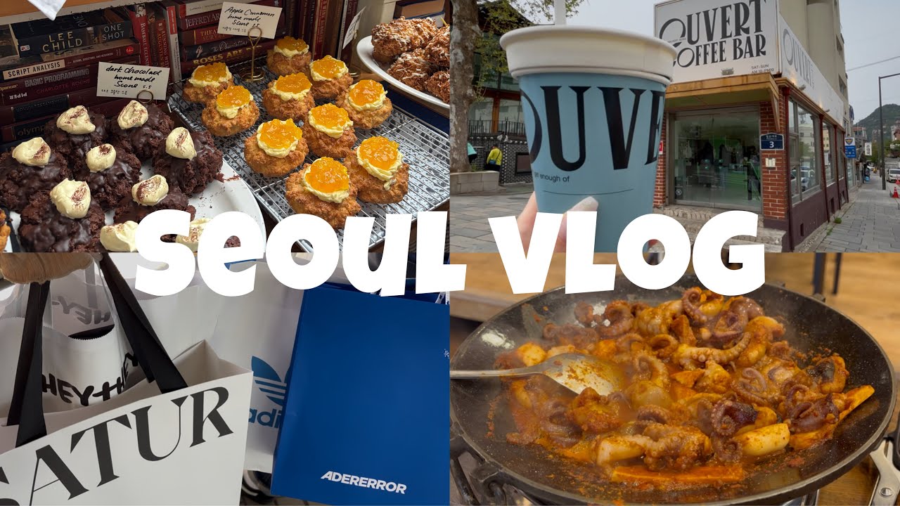【韓国vlog】2泊3日の韓国旅行🇰🇷韓国カフェ・グルメ /shopping/聖水 安国 景福宮