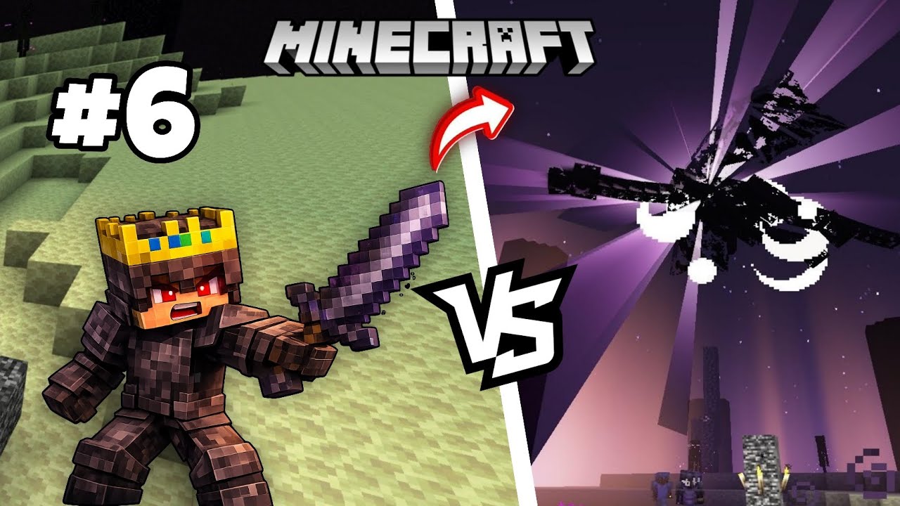 “I defeated the Ender Dragon in my survival series.” #viral #MinecraftSurvivalseries