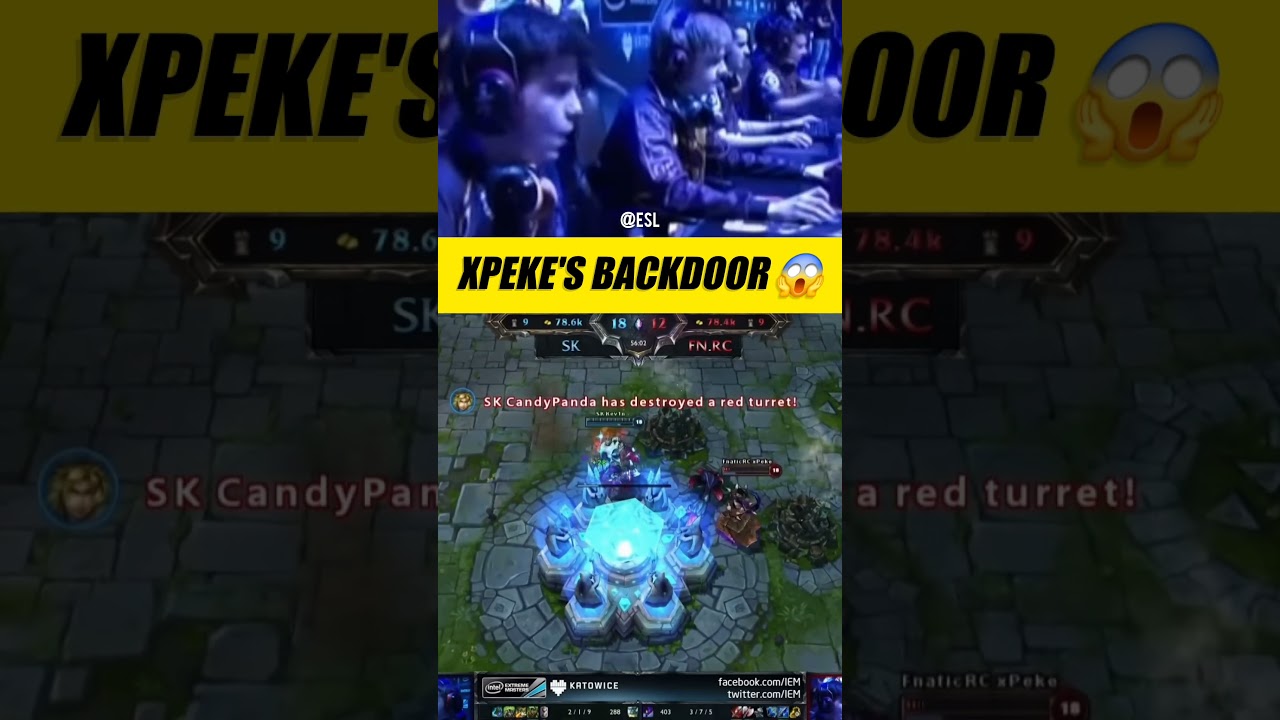 The Greatest Backdoor in LoL History | Xpeke’s Insane 1vBase Play 👑