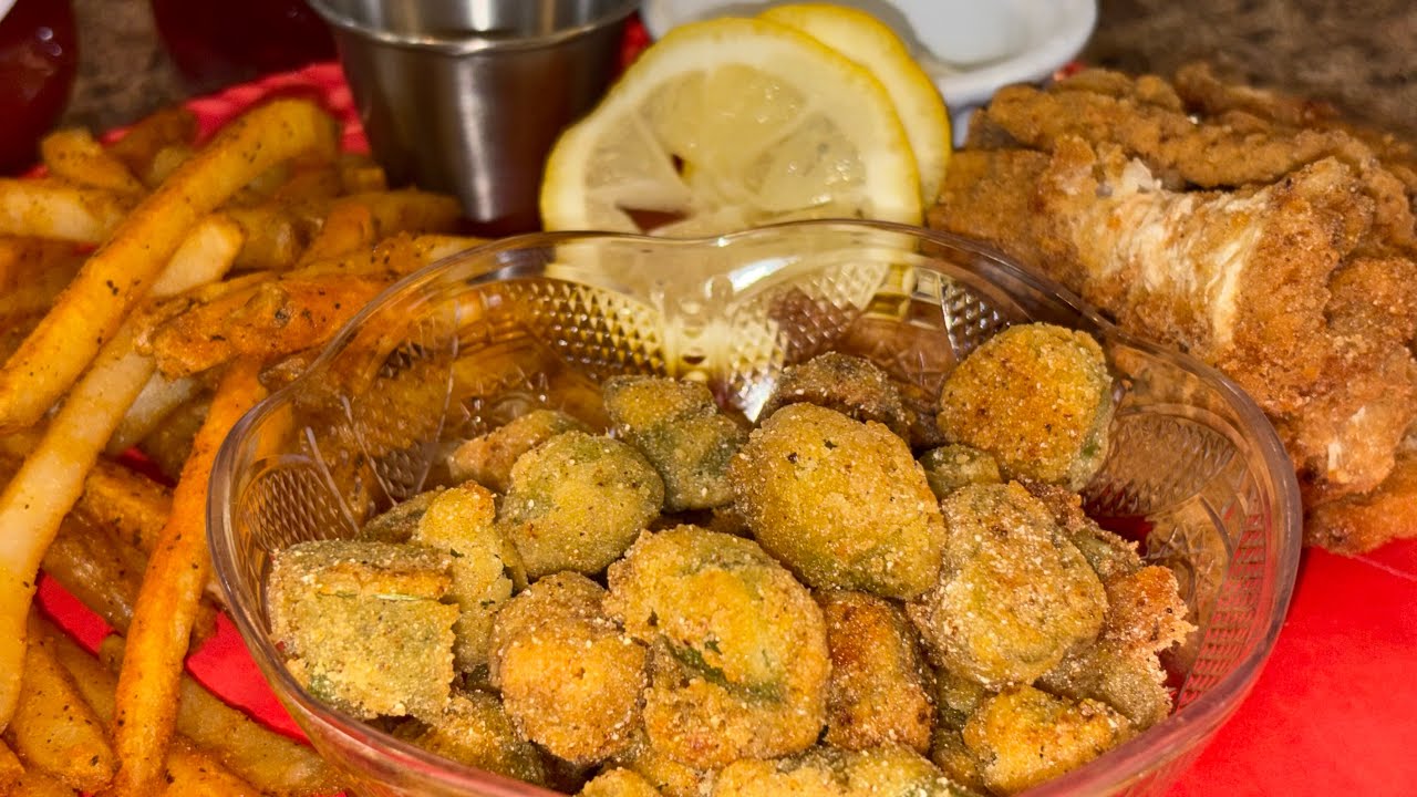 Friday fish fry and workout downstairs.