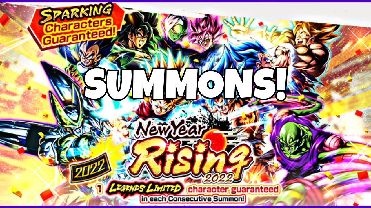 NEW YEAR RISING BANNER SUMMONS! | Dragon Ball Legends