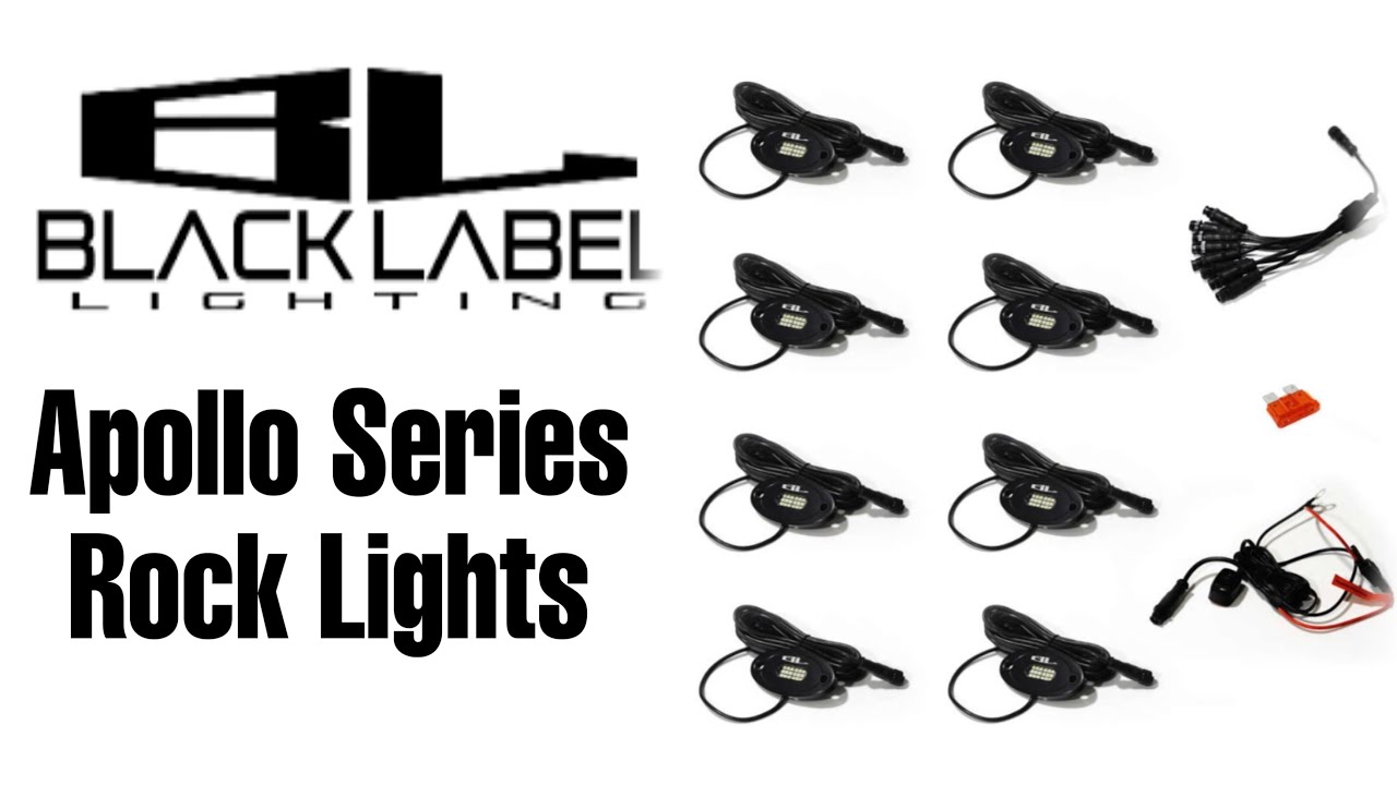 Black Label Rock Lights Apollo Series
