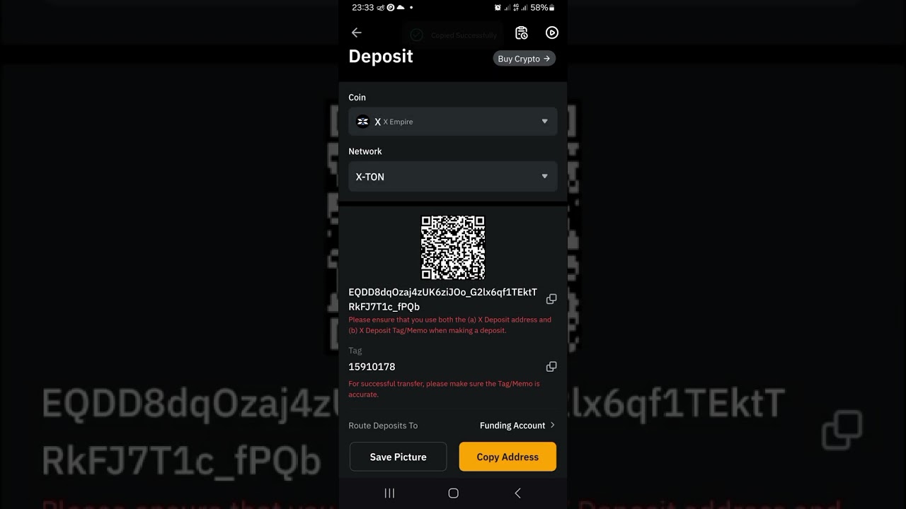 How to set and withdraw  x empire airdrop to your wallet