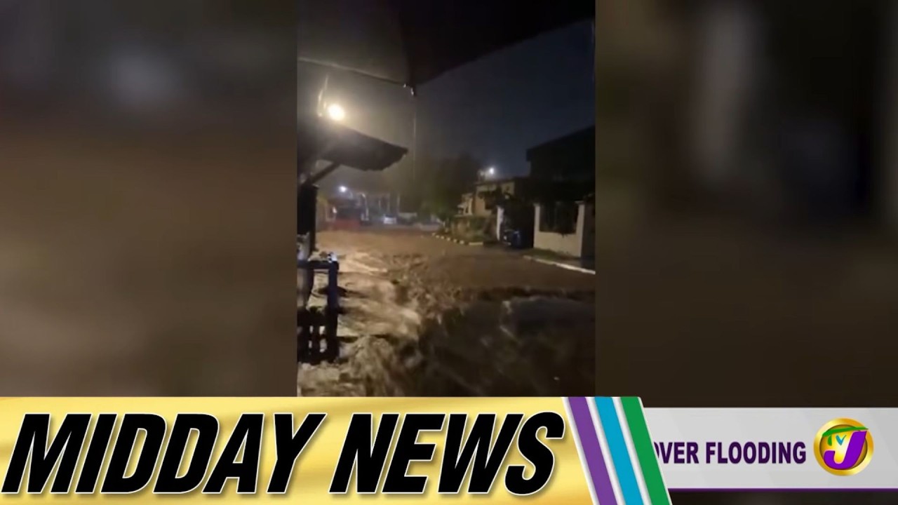Catherine Hall Residents Block Roadways Over Flooding | Midday News