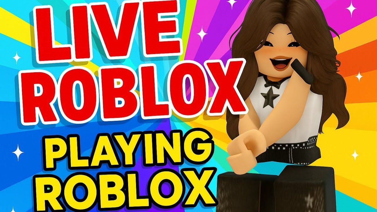🔴ROBLOX LIVE Playing with VIEWERS 22💮Free Sound Effects 💢 #roblox #girlgamer