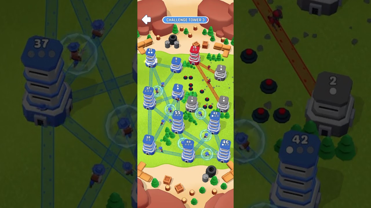 #towerwar #towerwarchallenge 1-2-3-4-5 #jankoz #mobilegame #gameplay #strategy #spel #newupdate