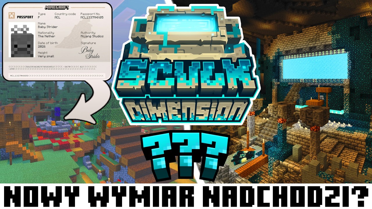 Mocna ZAPOWIEDŹ OD Mojang! Nowy WYMIAR Faktycznie NADCHODZI?!