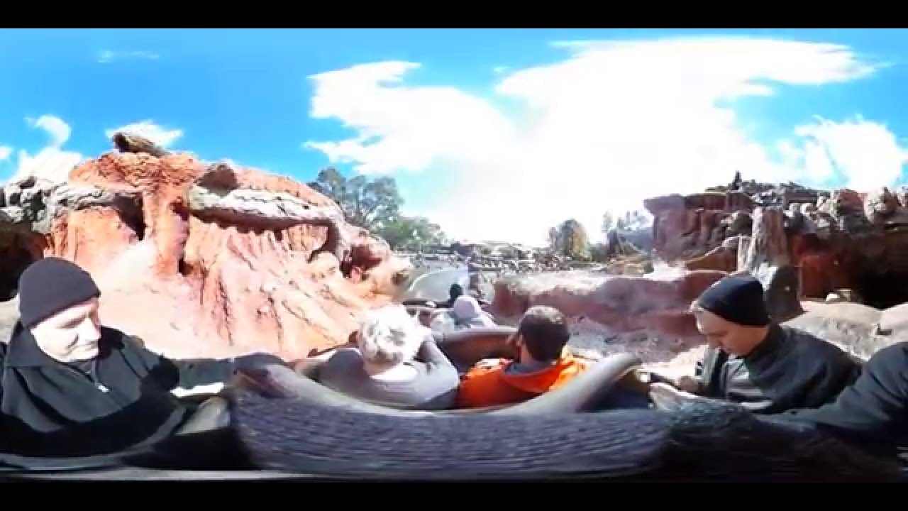 360° Ride on Splash Mountain at Disney's Magic Kingdom