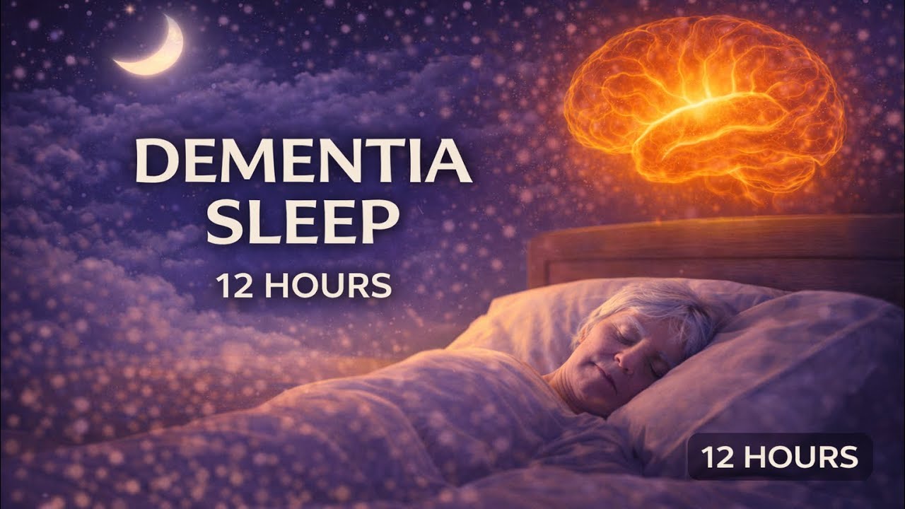 Dementia Sleep (12 Hours) | Calm Overnight Sound for Sundowning & Restlessness