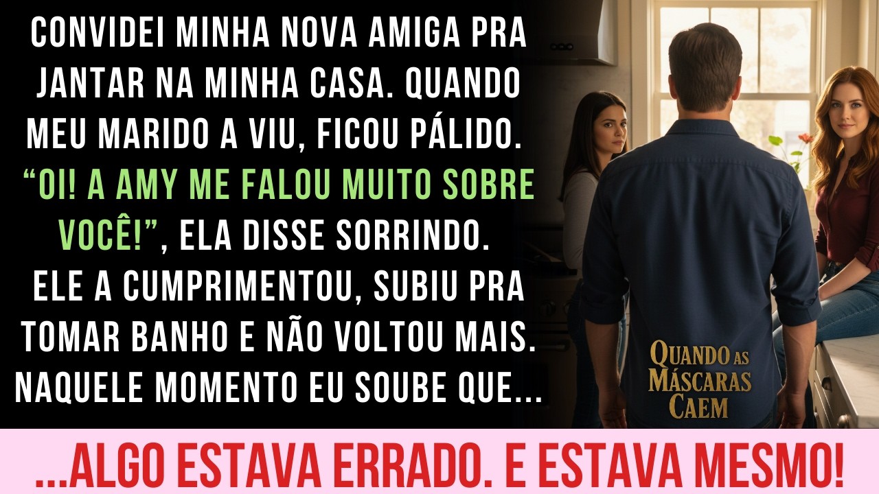 MEU MARIDO FICOU PÁLIDO QUANDO VIU MINHA AMIGA PELA PRIMEIRA VEZ, E O PORQUÊ FOI DEVASTADOR...