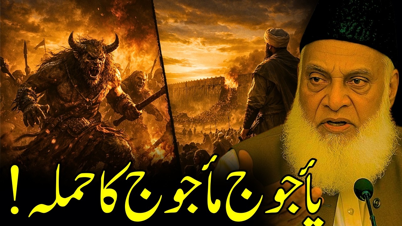 Yajooj Majooj kab nikalenge?  Dr Israr Ahmed Bayan | End Times in Islam