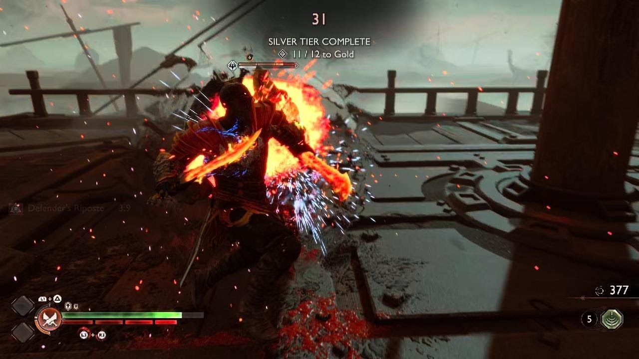 Dark Odessey Kratos VS FRAEKNI The Zealous berserker boss fight #338 (Give Me Prowess) (4K HDR)
