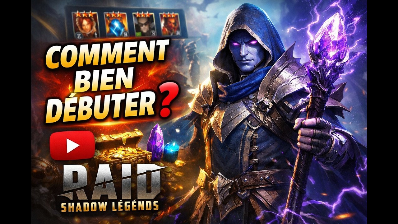 Premiers pas sur Raid Shadow Legends en 2026?