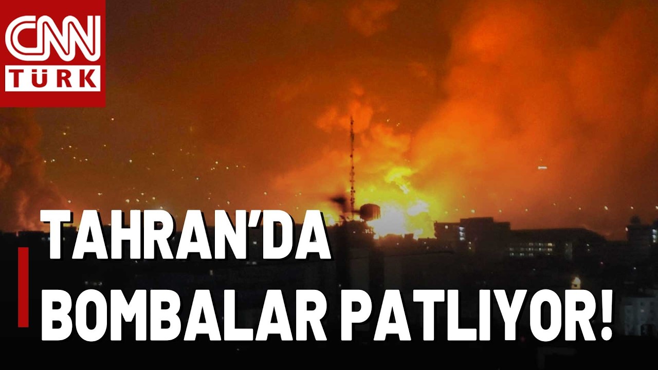 SON DAKİKA🚨Tahran'da Patlamalar Yaşanıyor! ABD-İsrail Tahran'ı Vuruyor!