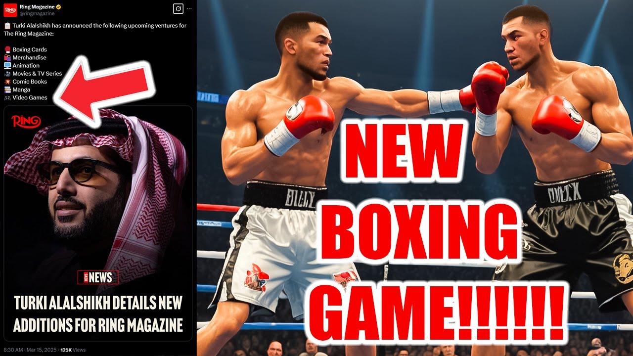 I was RIGHT! New Boxing Game Coming from Turki Alalshikh!