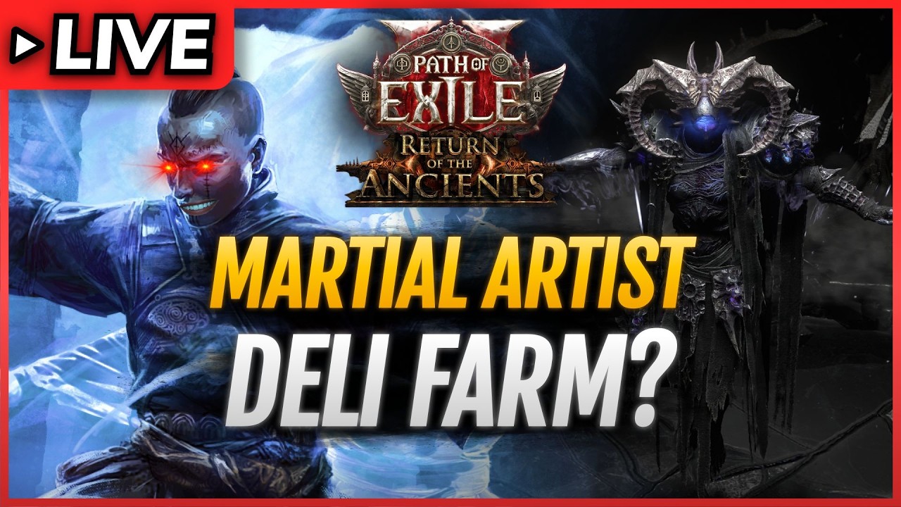 POE 2 0.5🔴DELI FARM? - MARTIAL ARTIST MONK Build for Whirling Assault🔴Path of Exile 2