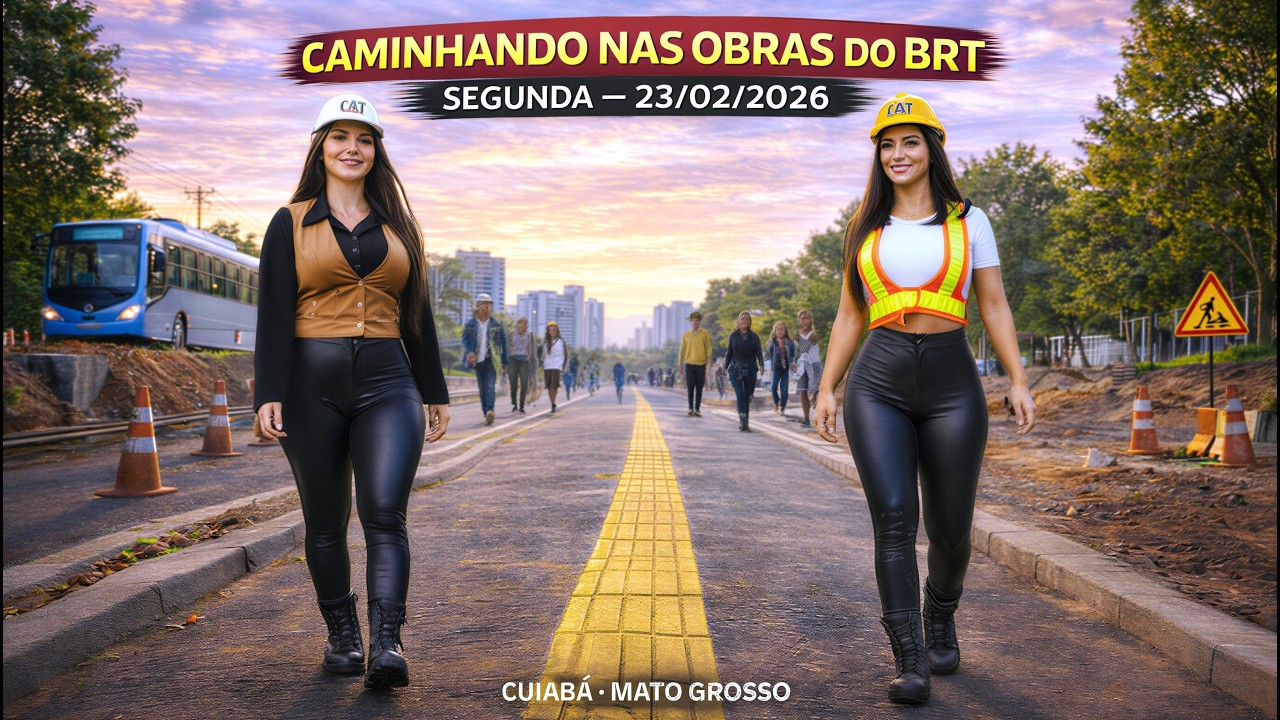 Depois da Tempestade: Como amanheceu a Avenida do CPA, Obras do BRT antes do trânsito pesado…