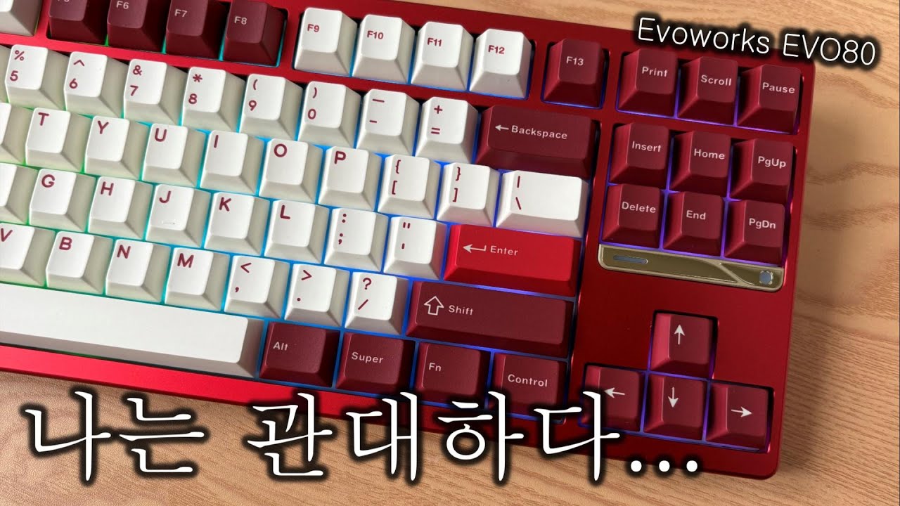 기성품의 왕이시여...【EVO80 리뷰】