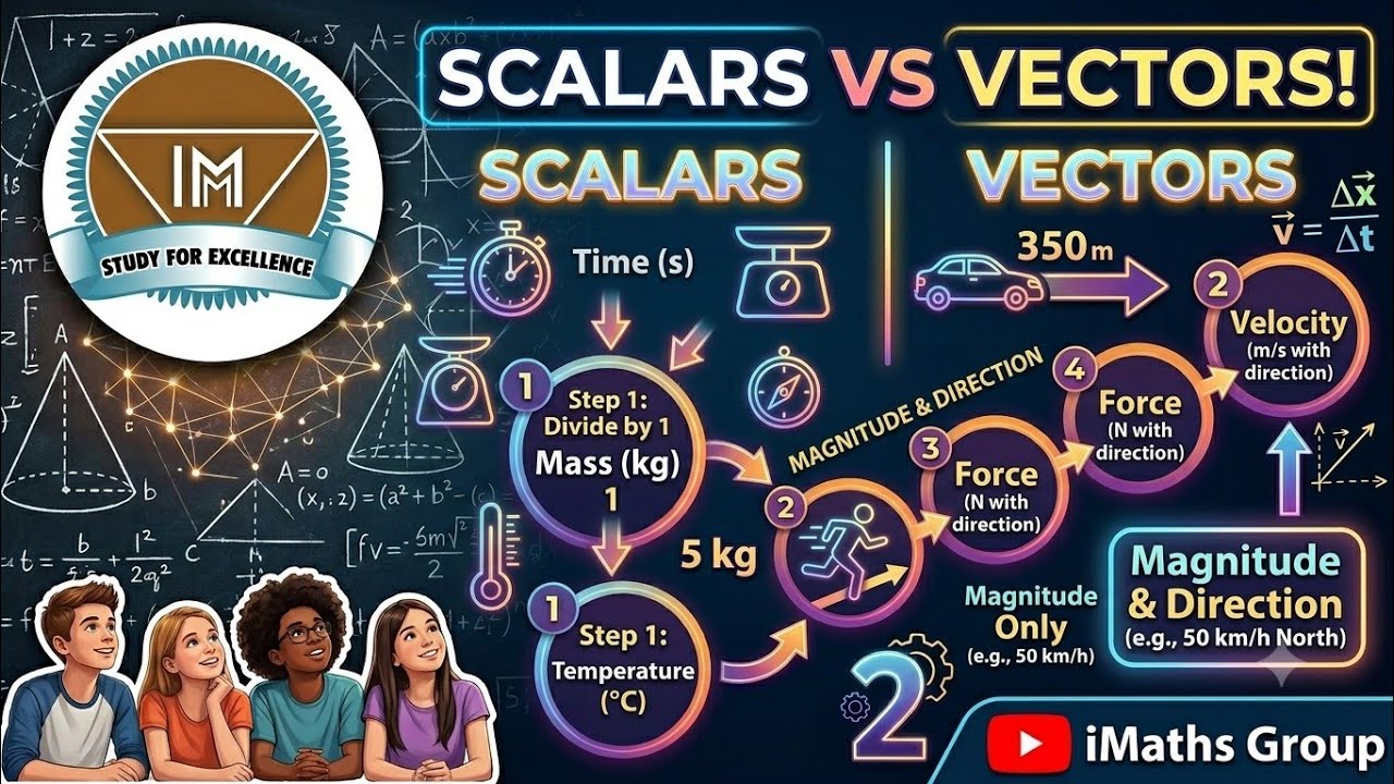 Scalars and Vectors-Physics cont. #jamb2026 #education 