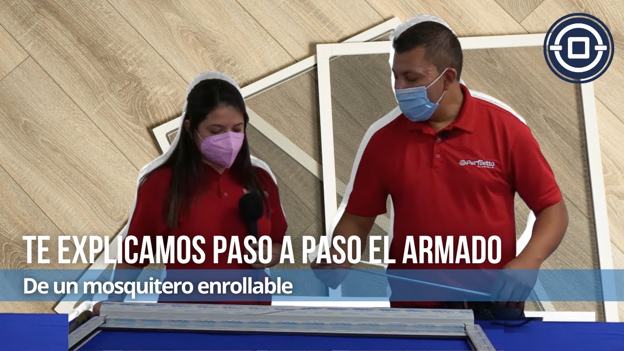 #PerfilettoTeEnseña: ¿Cómo armar un mosquitero enrollable guillotina?