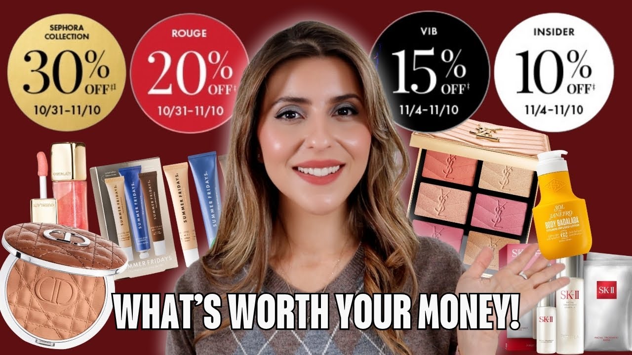 Что купить на распродаже Sephora! Мои лучшие предложения и скрытые жемчужины 🛍️