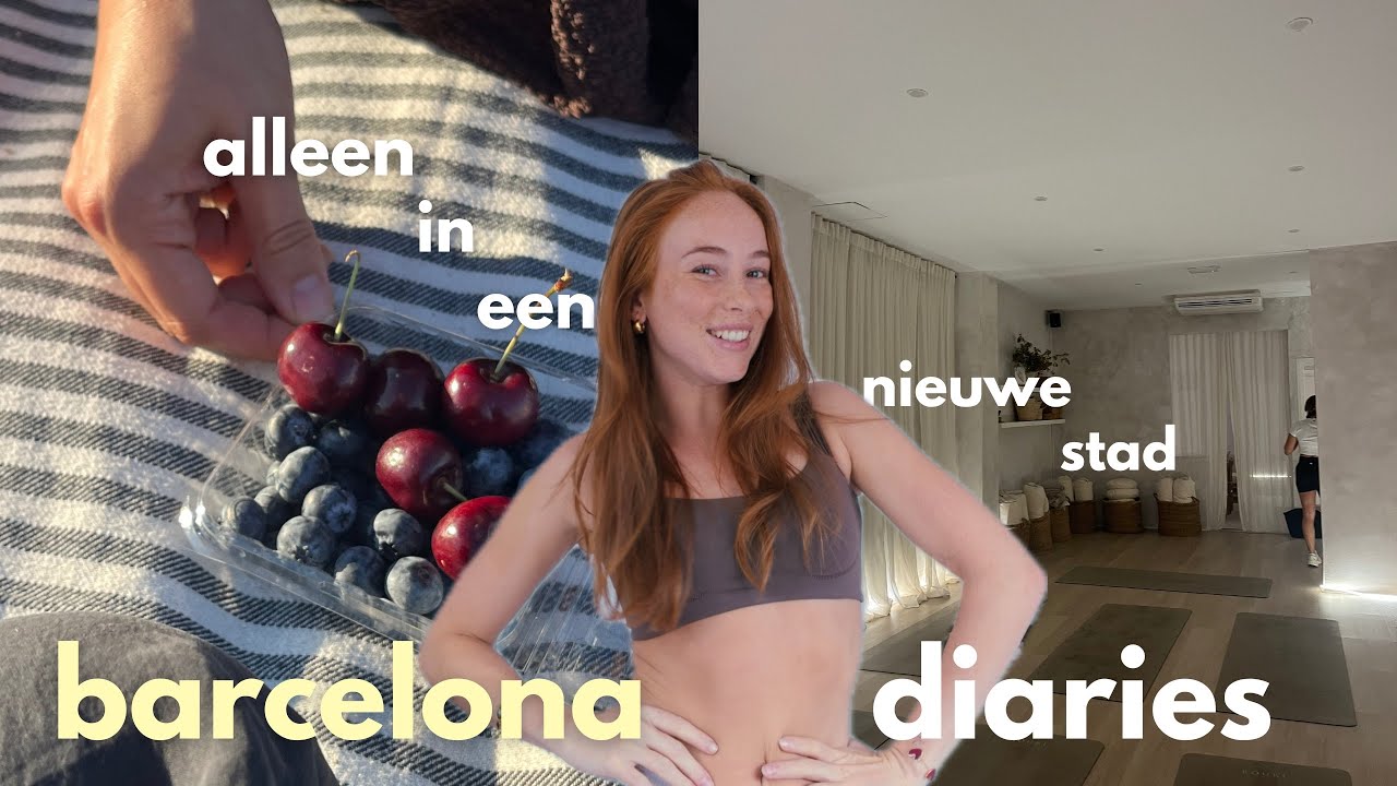 een routine krijgen in een nieuwe stad *barcelona vlog!!* vriendschap dates, run clubs & werk zoeken