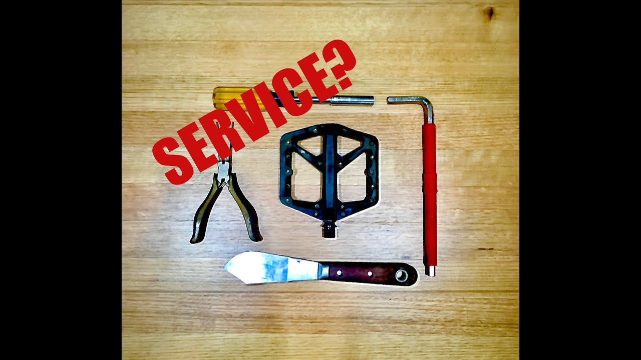 How To Service Crank Brothers Stamp Pedals