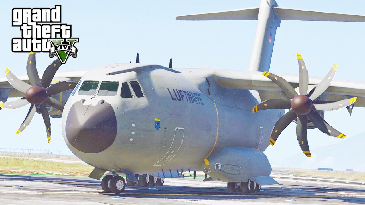 GTA 5 SP #61 - Airbus A400M Atlas Mod