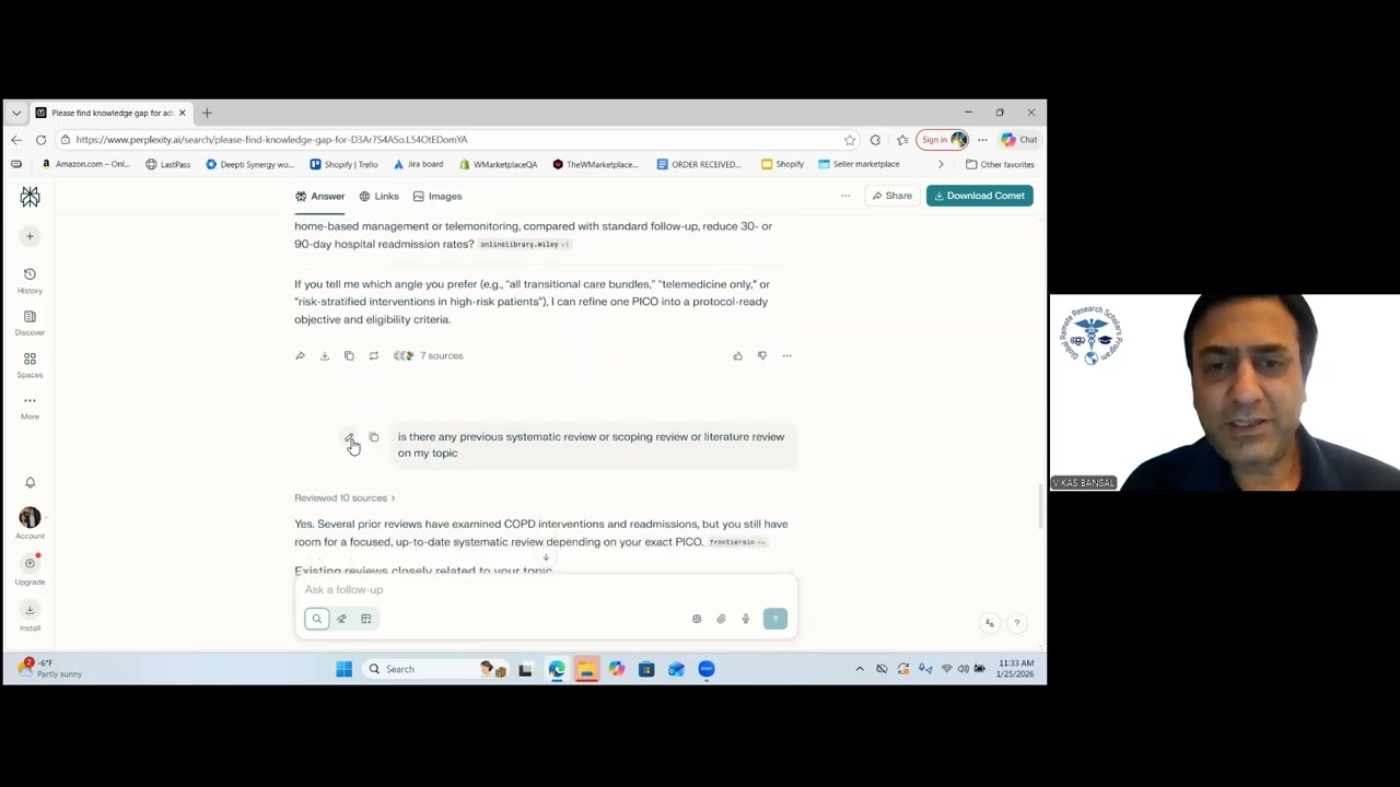 Как использовать генеративный ИИ для планирования систематических обзоров (доктор Бансал)