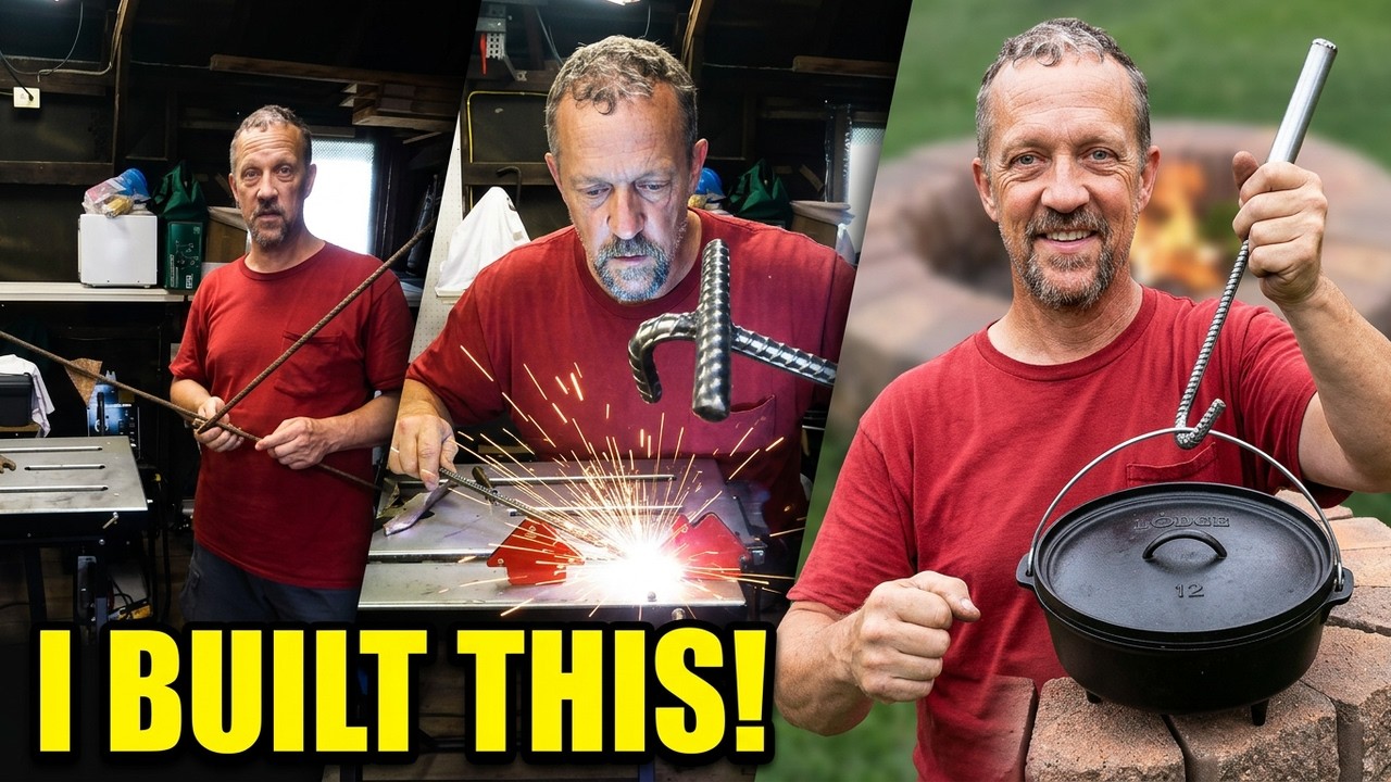 $0 Welding Project: DIY Dutch Oven Lifter (From Scrap)
