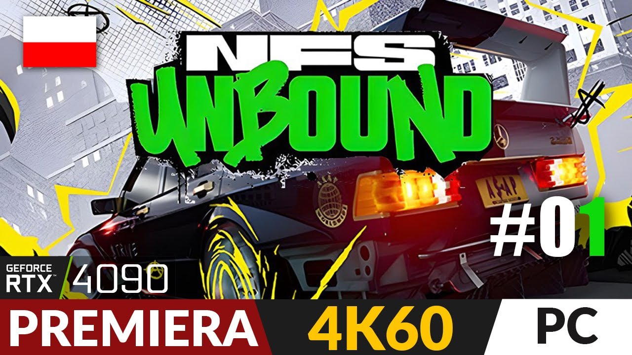 NFS Unbound 🚔 #1 (odc.1) 🚨 Fabuła - kariera | Need For Speed - Gameplay po polsku 4K na RTX4090