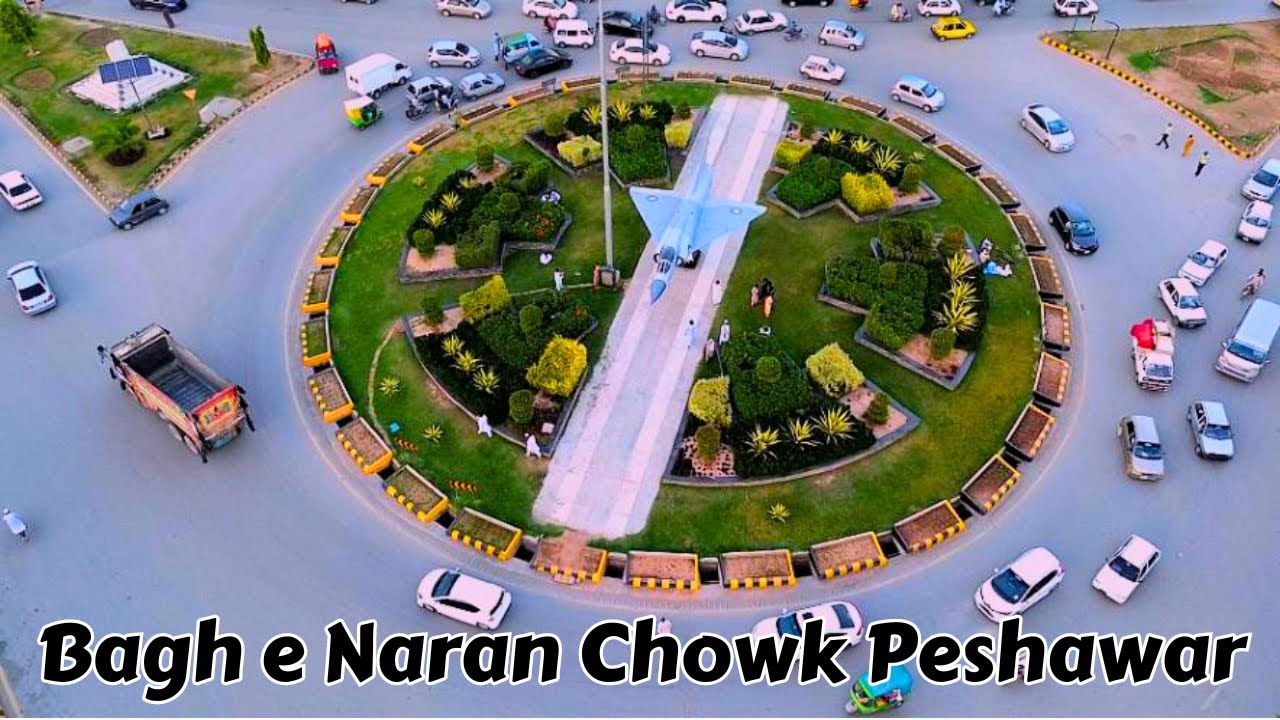 Bagh e Naran Peshawar Drone View 4k | Umar Subhanullah Khan |