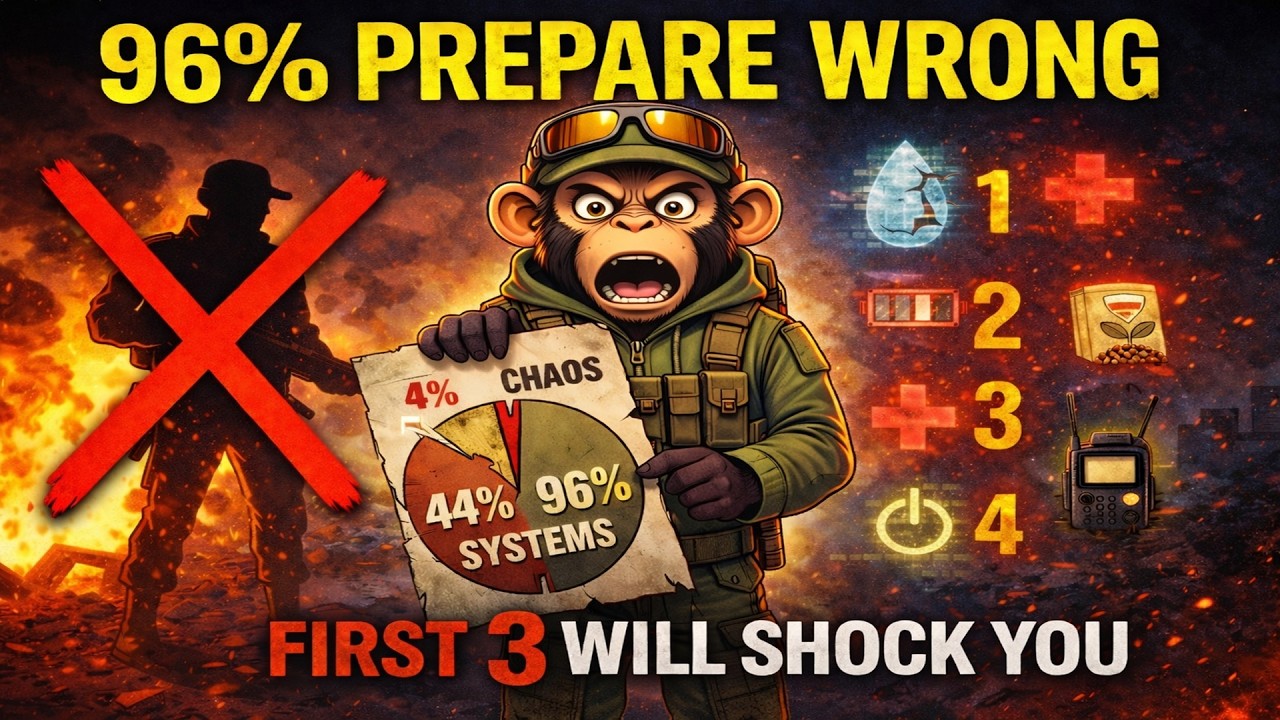 BEFORE COLLAPSE START : 10 Valuable Items Stockpile to Save Your Family and Rebuild Society