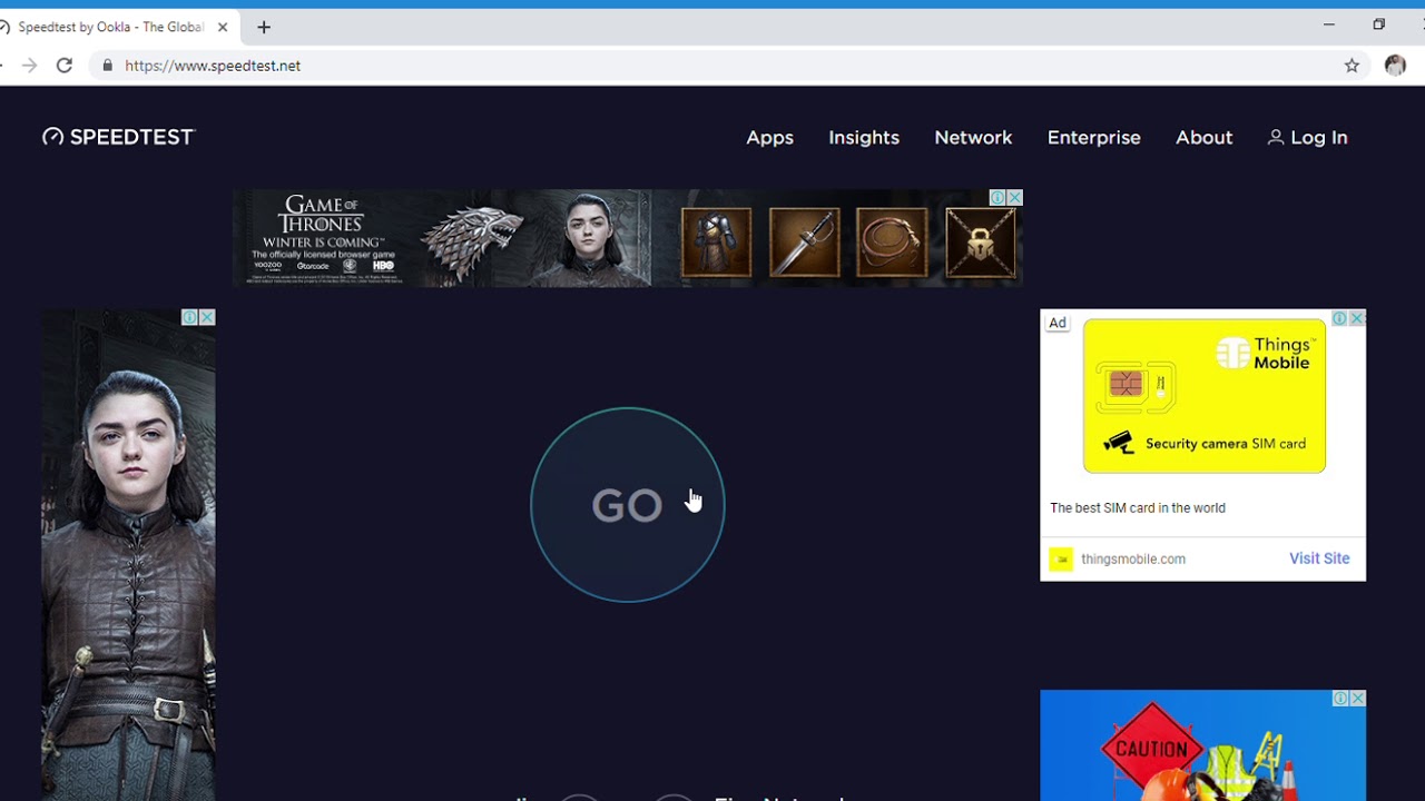 Jio Gigafiber Internet Speedtest
