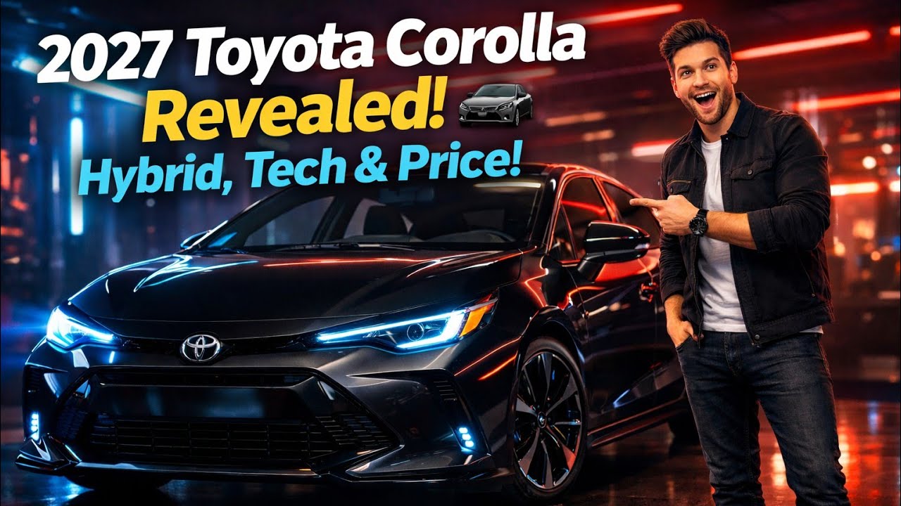 2027 Toyota Corolla Revealed! Hybrid, Tech, Design & Price. #ToyotaCorolla2027#Toyota2027#NextGen