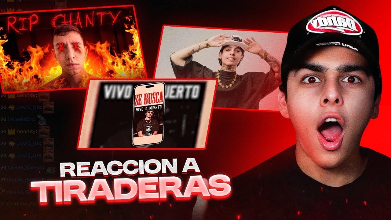 Reaccionando a TIRADERAS! 😱🔥 (Tiradera V3, RIP CHANTY y RIP SAMULX)