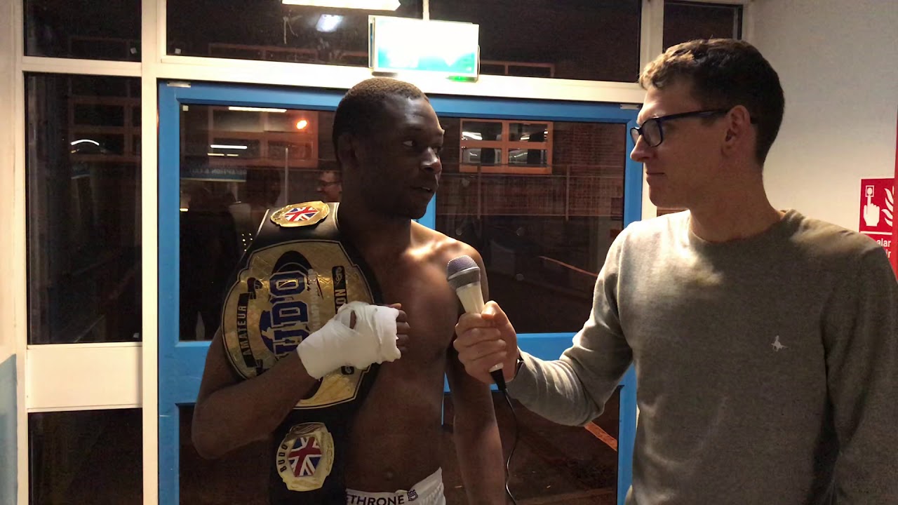 Taka Mandhu Budo Fighting Championship 42. Bantamweight Champion post fight interview with MMAUK