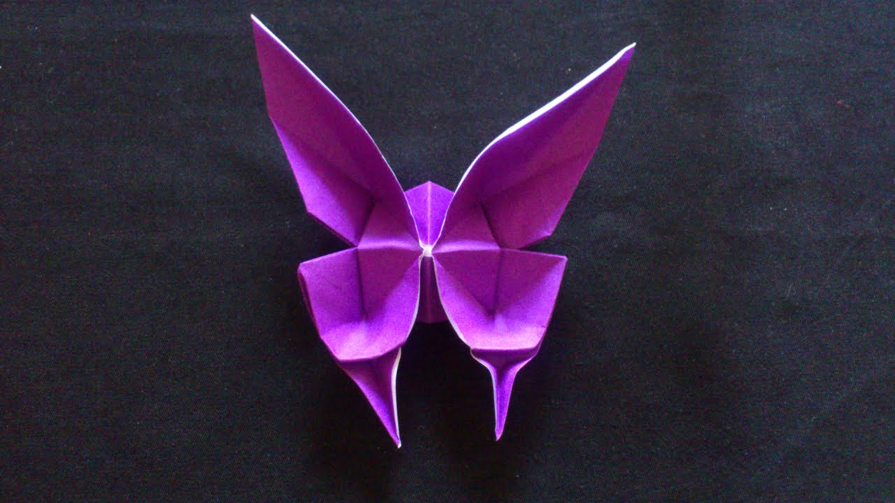 Cara Membuat Origami Kupu-Kupu Mariposa model: Evi Binzinger, Germany | Origami Binatang