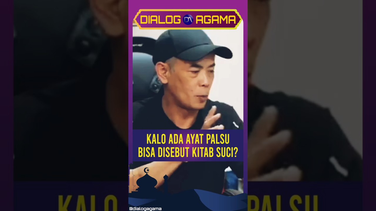 Kalo Ada Ayat Palsu Bisa Disebut Kitab Suci?