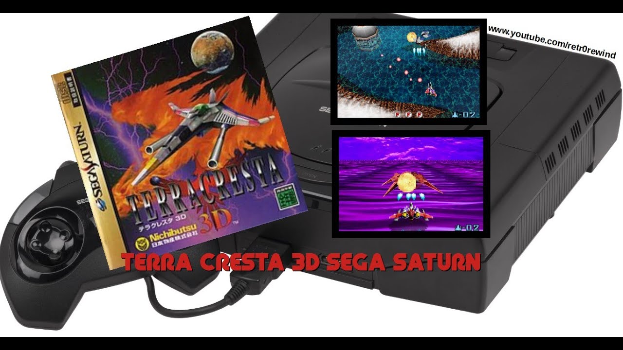Terra Cresta 3D - Sega Saturn (1997)